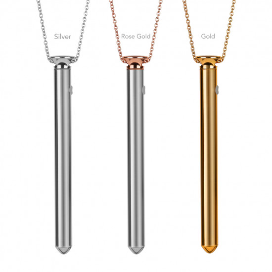 Crave Vesper Rose Gold - стильное вибратор-ожерелье