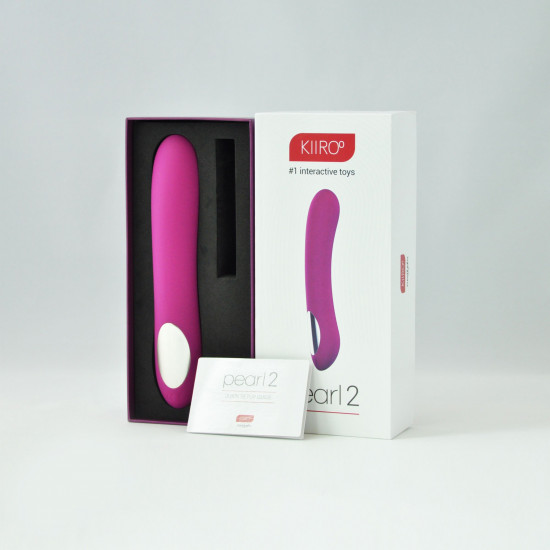 Интерактивный вибратор KIIROO Pearl2 фиолетовый
