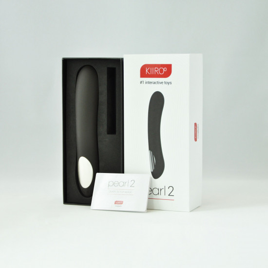 KIIROO Вибратор для секса на расстоянии Pearl 2 Черный