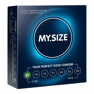 Презервативы MY.SIZE №3 размер 47 2019MS