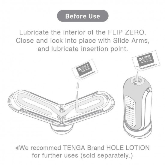 TENGA Мастурбатор Flip Zero черный