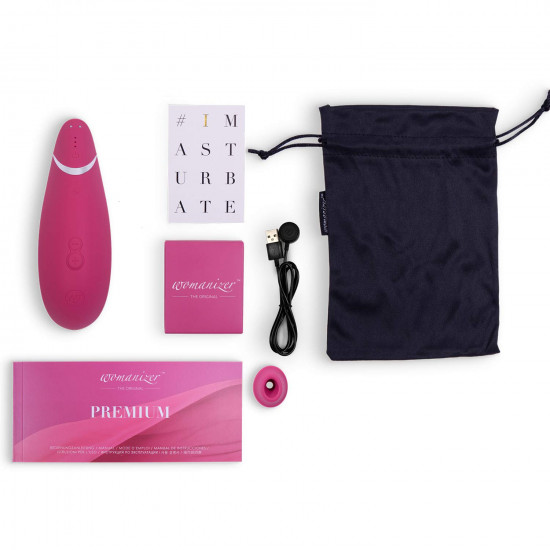 Бесконтактный клиторальный стимулятор Womanizer Premium розовый
