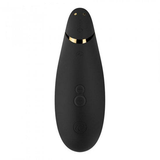 Бесконтактный клиторальный стимулятор Womanizer Premium черный/золотой