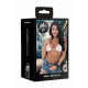 Браслет Ouch! Skulls and Bones Black SH-OU283BLK