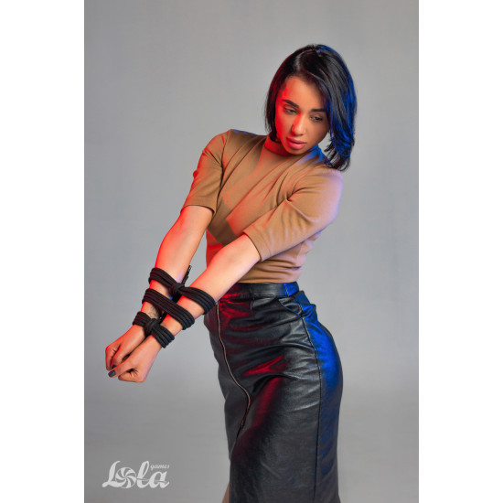 Веревка Party Hard Do Not Disturb Black 5м 1157-01lola