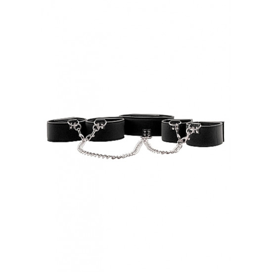 Комплект для бондажа OUCH! Black SH-OU191BLK