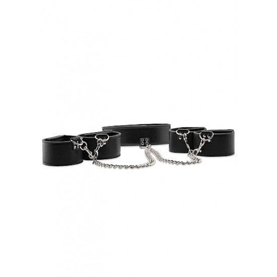 Комплект для бондажа OUCH! Black SH-OU191BLK
