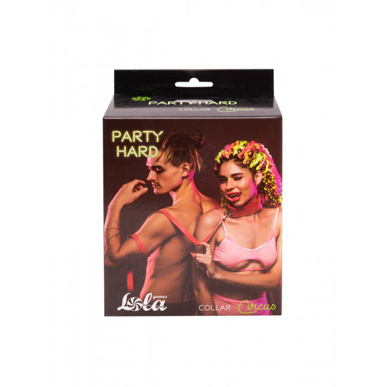 Ошейник Party Hard Circus Red 1085-02lola