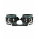 Наручники Lady's Arsenal Изумруд из Кожи и Замши 67023ars