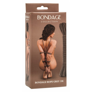 Веревка Bondage Collection Grey 3m 1041-03lola