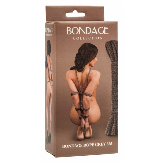 Веревка Bondage Collection Grey 3m 1041-03lola