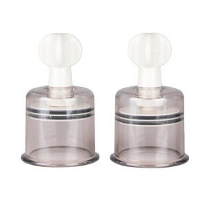 Набор Вакумных стимуляторов Easytoys Nipple & Clit Suckers 2pcs ET046CLR