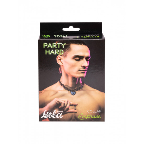 Ошейник Party Hard Embrace Black1093-02lola