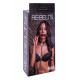 Поводок и чокер с кольцом Rada Black 7747-01rebelts