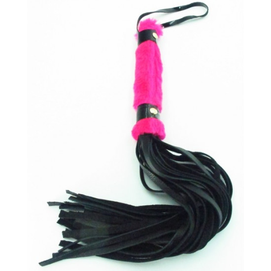 Нежная плеть с розовым мехом BDSM Light 740001ars