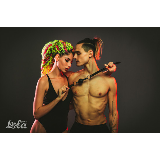 Кляп Party Hard Love Addict Black 1146-01lola