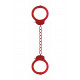 Наручники Pleasure Legcuffs Red SH-OU008Red