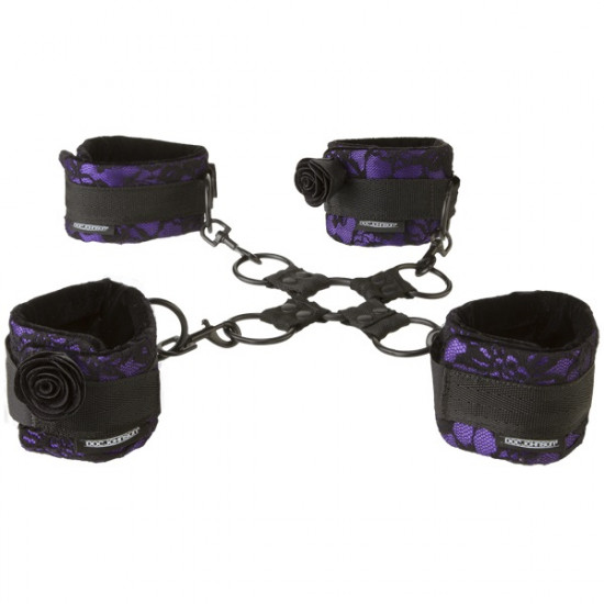 Оковы BLACK ROSE 4-WAY FOREPLAY 2301-19BXDJ