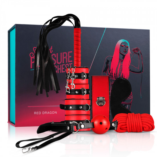 Набор Для Бондажа Secret Pleasure Chest Red Dragon LBX406