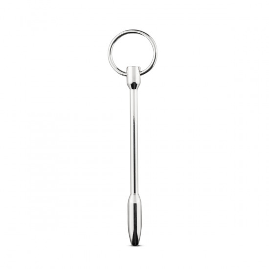 Уретральный Стимулятор Sinner Solid Metal Dilator with Pull-out-ring SIN033