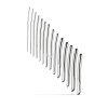 Набор Уретральных Стимуляторов Sinner Dilators Single Ended 14-pcs set SIN174