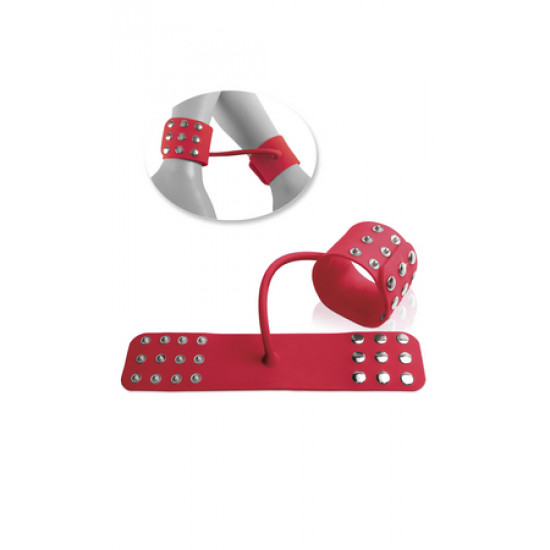 Силиконовые наручники FF ELITE - SILICONE CUFFS RED 457015PD