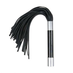 Плеть Easytoys Flogger With Metal Grip ET289BLK