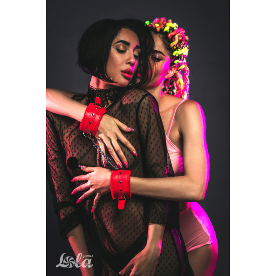 Наручники Party Hard Calm Red 1097-02lola
