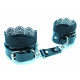 Изысканные наручники с кружевом Black BDSM Light 810005ars