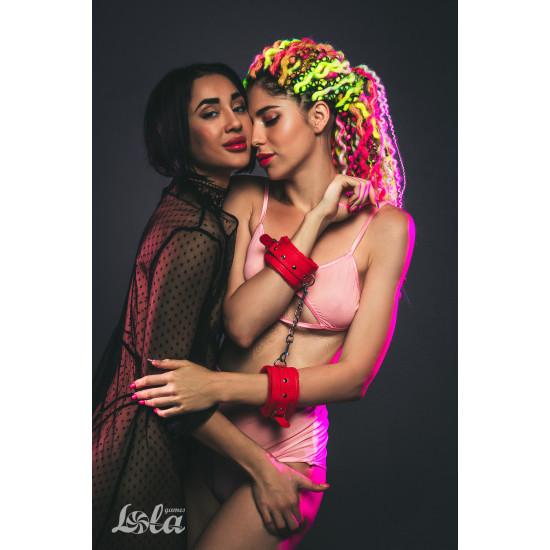 Наручники Party Hard Calm Red 1097-02lola