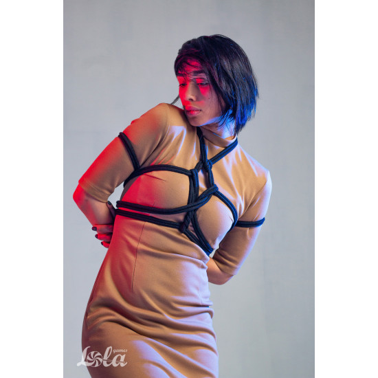 Веревка Party Hard Tender Black 10м 1158-01lola