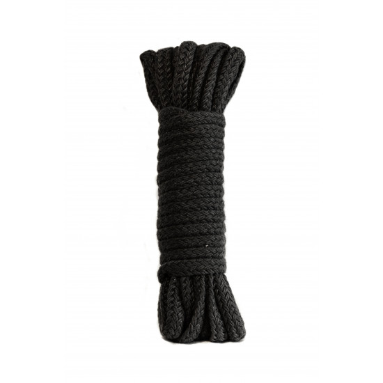 Веревка Party Hard Tender Black 10м 1158-01lola