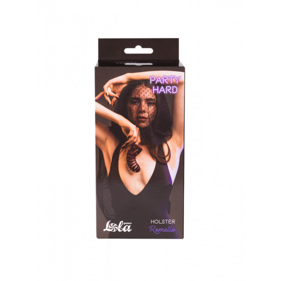 Пояс Верности Party Hard Romello Wine Red 1166-02lola
