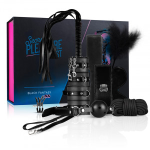 Набор Для Бондажа Secret Pleasure Chest Black Fantasy LBX402