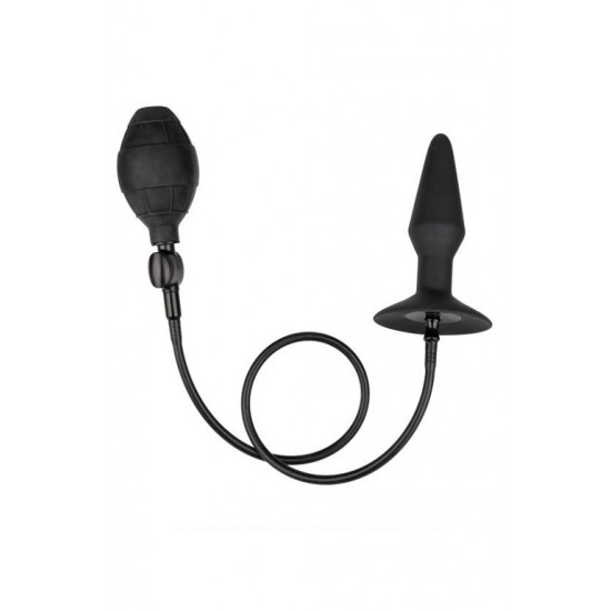 Расширяющаяся анальная пробка с отсоединяющимся шлангом Silicone Inflatable Plug (Medium)