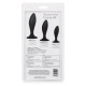 Набор из трех анальных пробок SILICONE CURVE ANAL KIT