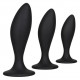 Набор из трех анальных пробок SILICONE CURVE ANAL KIT