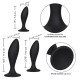 Набор из трех анальных пробок SILICONE CURVE ANAL KIT
