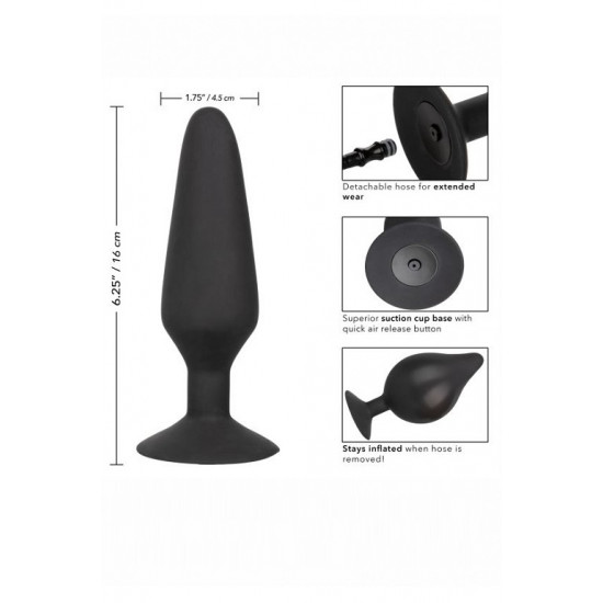 Расширяющаяся анальная пробка COLT XXXL Pumper Plug with Detachable Hose