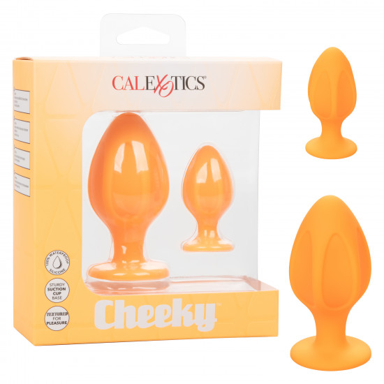 Набор из двух анальных пробок CHEEKY