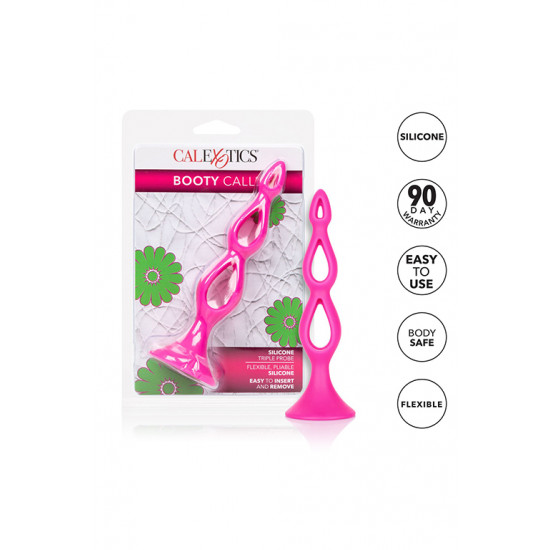 Анальная елочка Silicone Triple Probe
