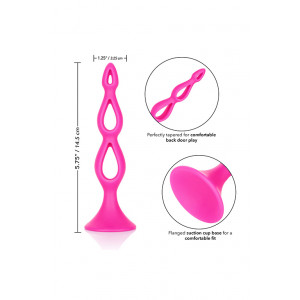 Анальная елочка Silicone Triple Probe