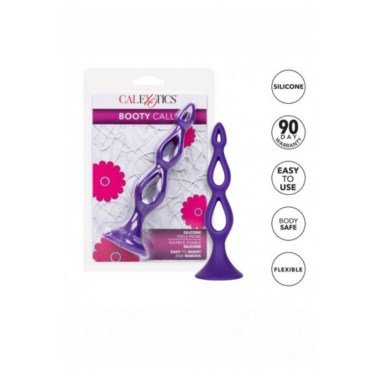 Анальная елочка Silicone Triple Probe