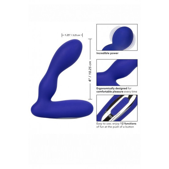 Перезарежаемый силиконовый анальный стимулятор Silicone Wireless Pleasure Probe