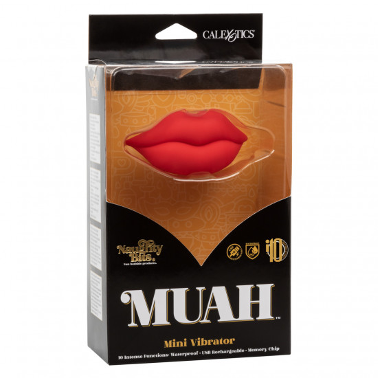 Вибромассажер в форме губ NAUGHTY BITS MUAH