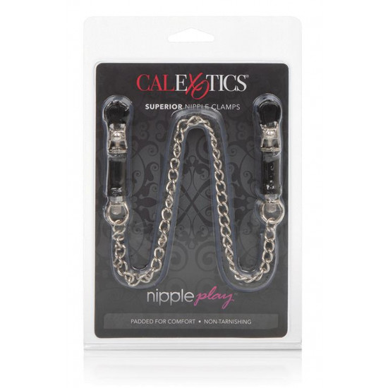 Nipple Play® Superior Nipple Clamps - Silver