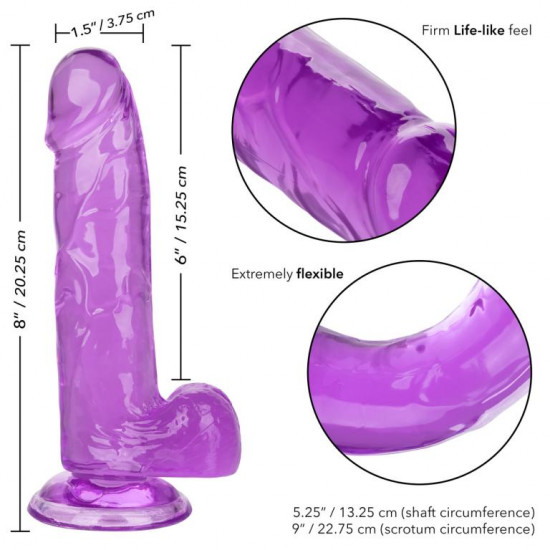 Фалоимитатор SIZE QUEEN 6""/15.25 CM-PURPLE