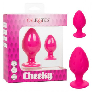 Набор из двух анальных пробок CHEEKY