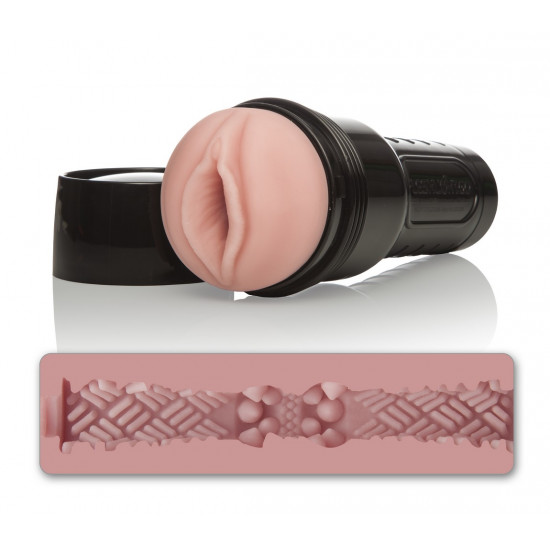 Мастурбатор Fleshlight Pink Go Surge индивидуальный рельеф, вагина