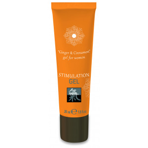 Shiatsu STIMULATION GEL Ginger & Cinnamon Интимный гель 30 мл.